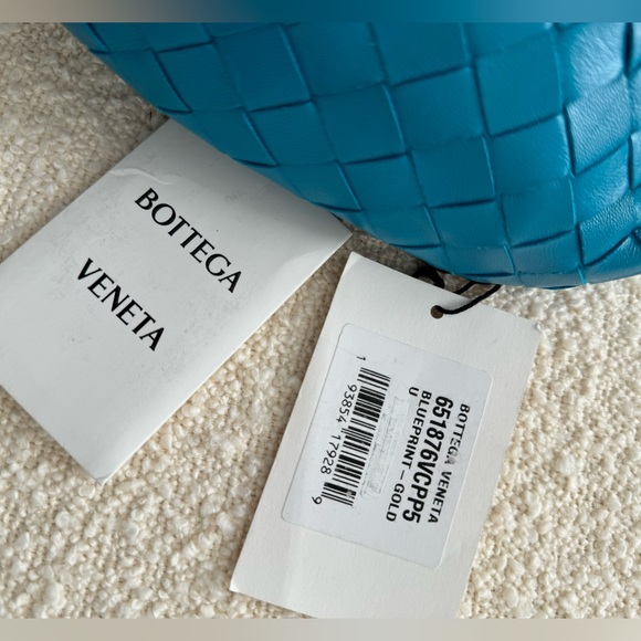 BOTTEGA VENETA Blue mini Jodi Bag - Picture 11 of 13